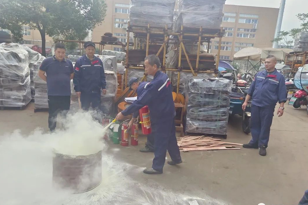 “關注消防，平安你我” 恒齒消防演練活動